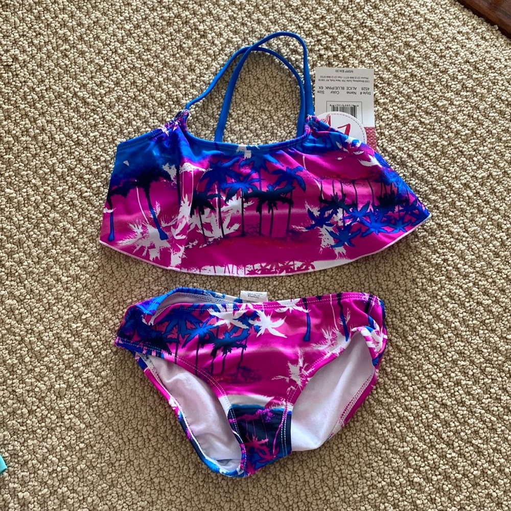 Girls bikini 6x, nwt